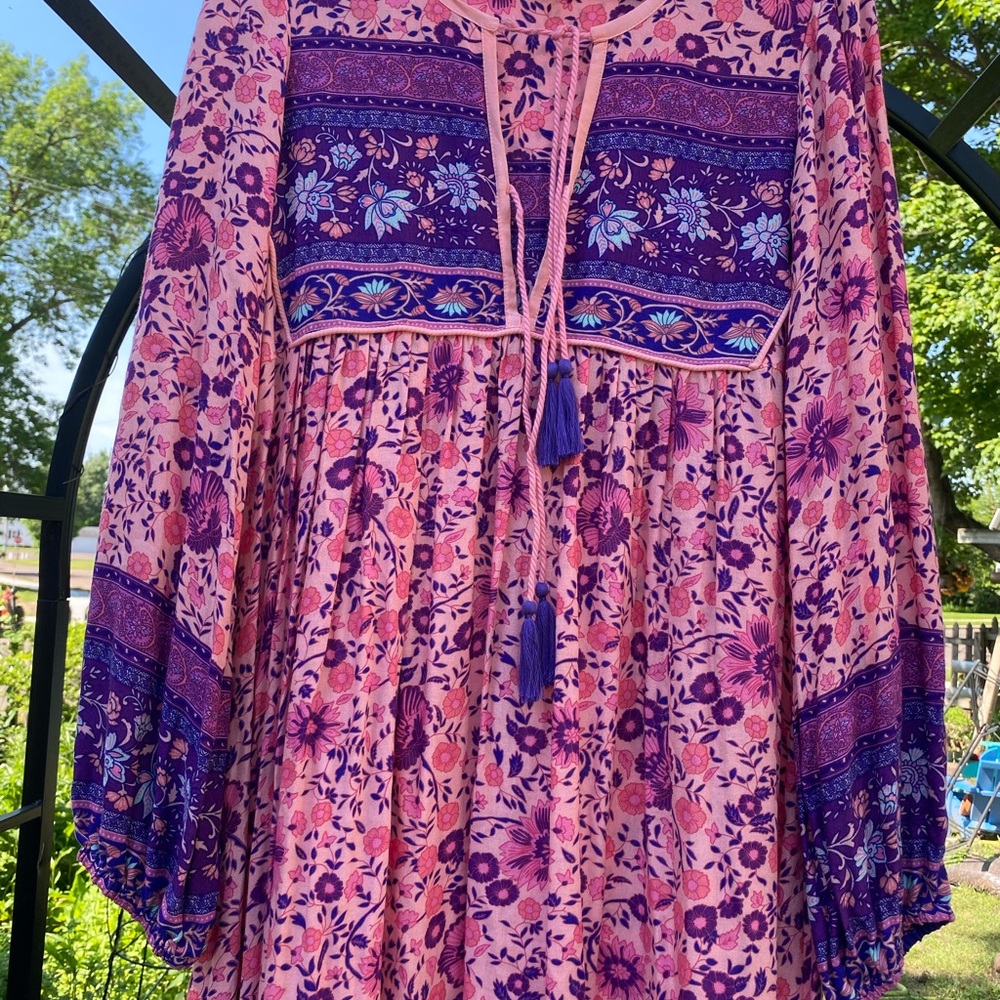 Boho Folktown Blossom Maxi NFS Sample Example